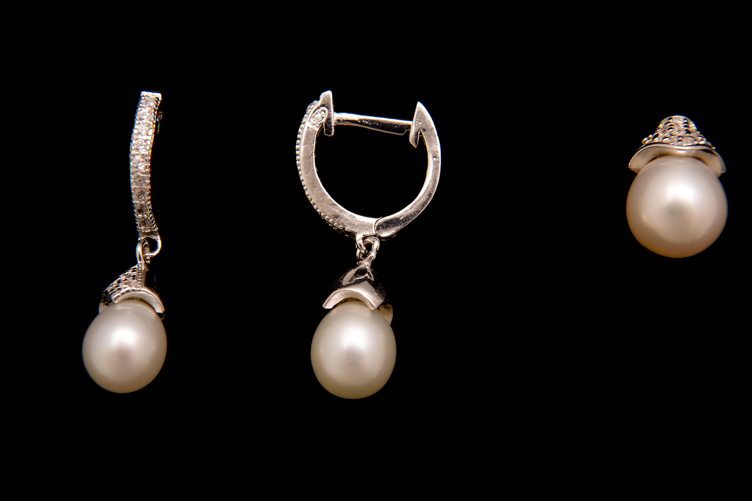 Set perla a zirkon